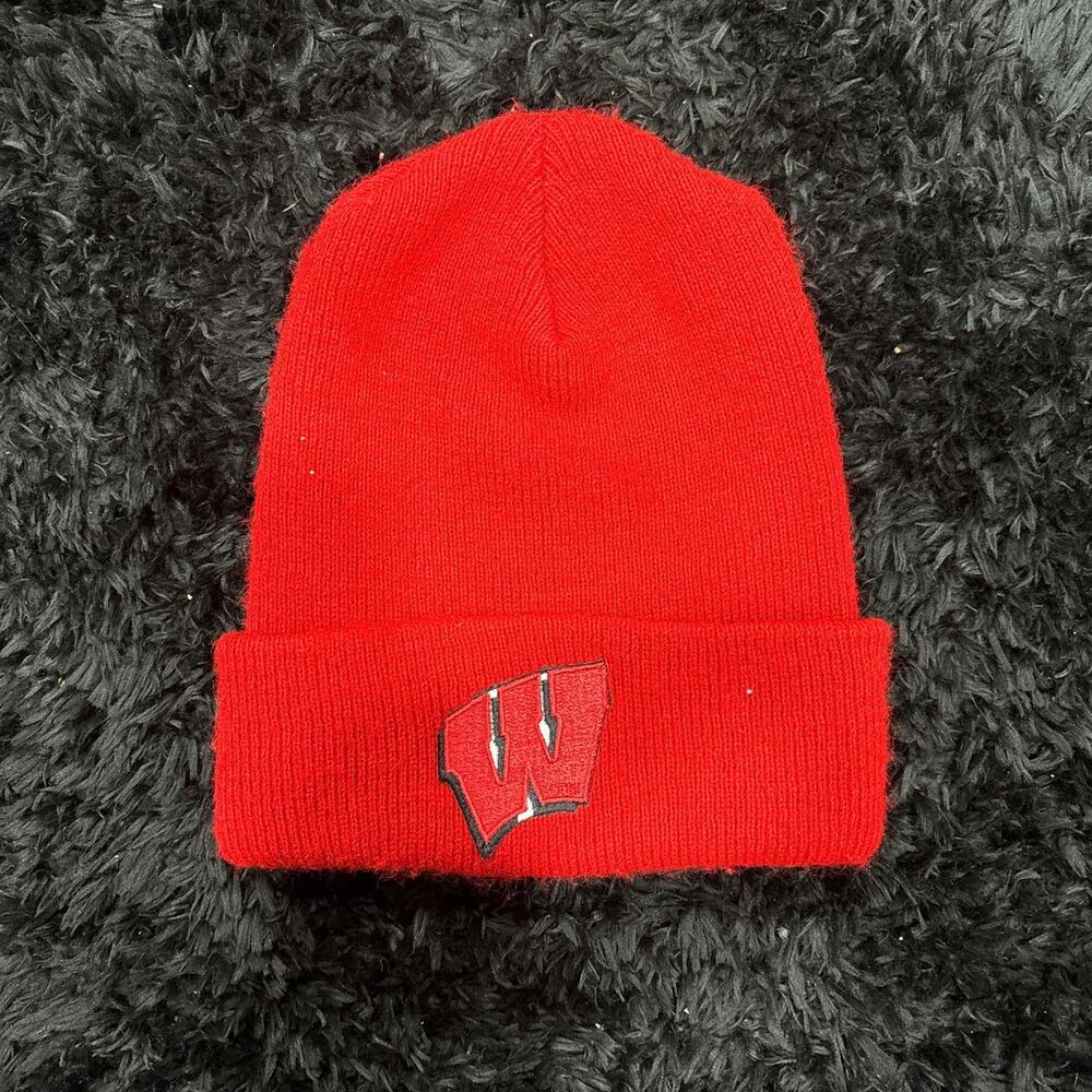 Wisconsin badgers beanie